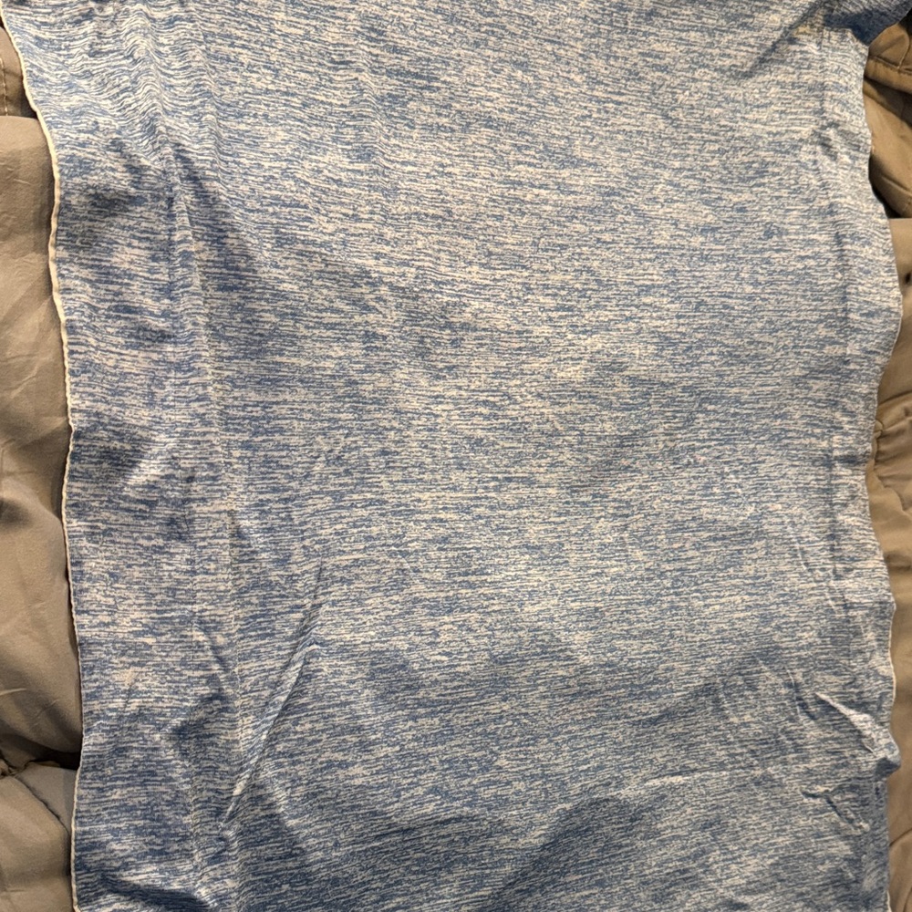 Blue Heathered Shams
